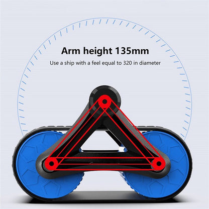 Double Wheel Ab Roller – Non-Slip Handles Core Trainer | CoreKindFitness