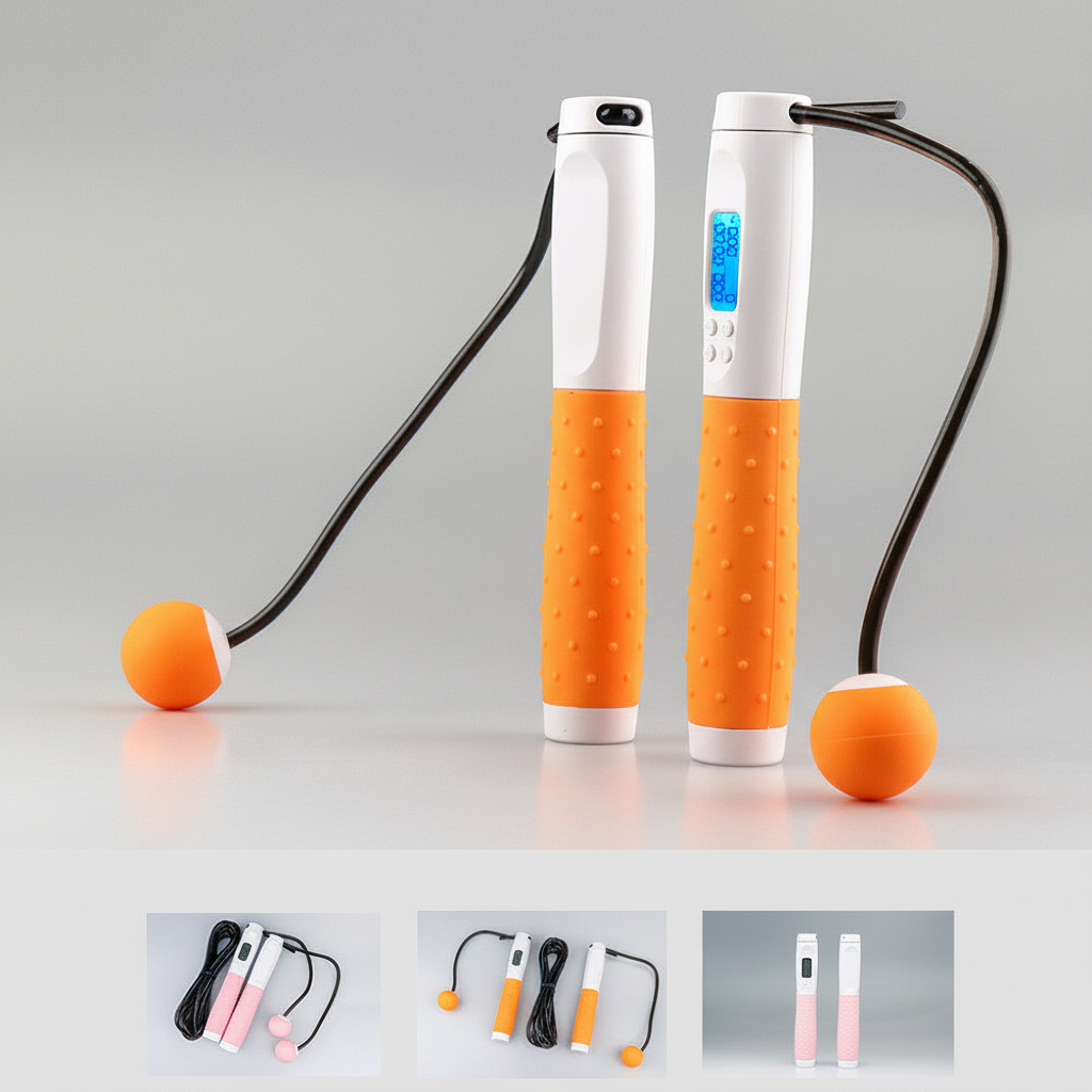 Smart Jump Rope – Orange Variant Home Cardio | CoreKindFitness