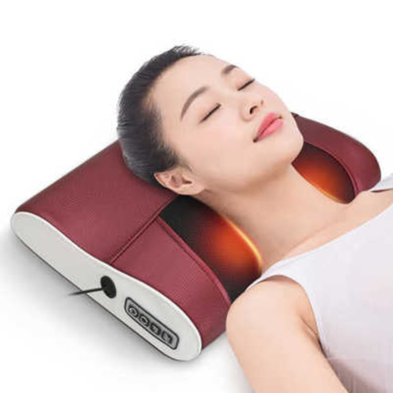 Massage Cushion – Neck and Shoulder Shiatsu Relief | CoreKindFitness