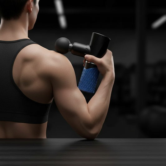 Pro LCD Massage Gun – 32 Speed Deep Tissue Muscle Relief | CoreKindFitness